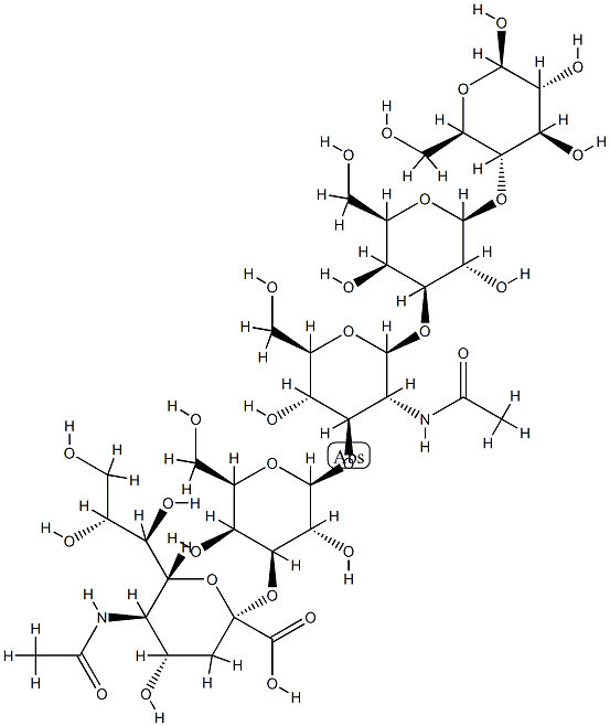 GM1-pentasaccharide 结构式