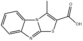3-Methylbenzo[d]thiazolo[3,2-a]iMidazole-2-carboxylic acid Struktur