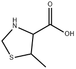 4-Thiazolidinecarboxylicacid,5-methyl-(6CI,9CI) Struktur