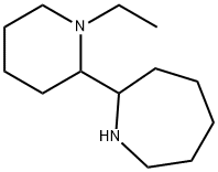 1H-Azepine,2-(1-ethyl-2-piperidinyl)hexahydro-(9CI) Struktur