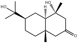 (4R,4aR)-Decahydro-4-hydroxy-6α-(1-hydroxy-1-methylethyl)-4,8aα-dimethylnaphthalen-2-one|