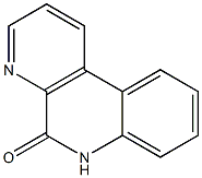6H-Benzo[f][1,7]naphthyridine-5-one Struktur
