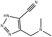 1H-1,2,3-Triazole-4-carbonitrile,5-[(dimethylamino)methyl]-(9CI)|