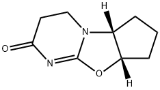 2H,6H-Cyclopent[4,5]oxazolo[3,2-a]pyrimidin-2-one,3,4,5a,7,8,8a-hexahydro-,cis-(9CI) 结构式