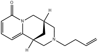 1,5-Methano-8H-pyrido(1,2-a)(1,4)diazocin-8-one, 3-(3-butenyl)-1,2,3,4 ,5,6-hexahydro-, (1R)- Struktur