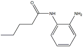 N-(2-aminophenyl)pentanamide 结构式
