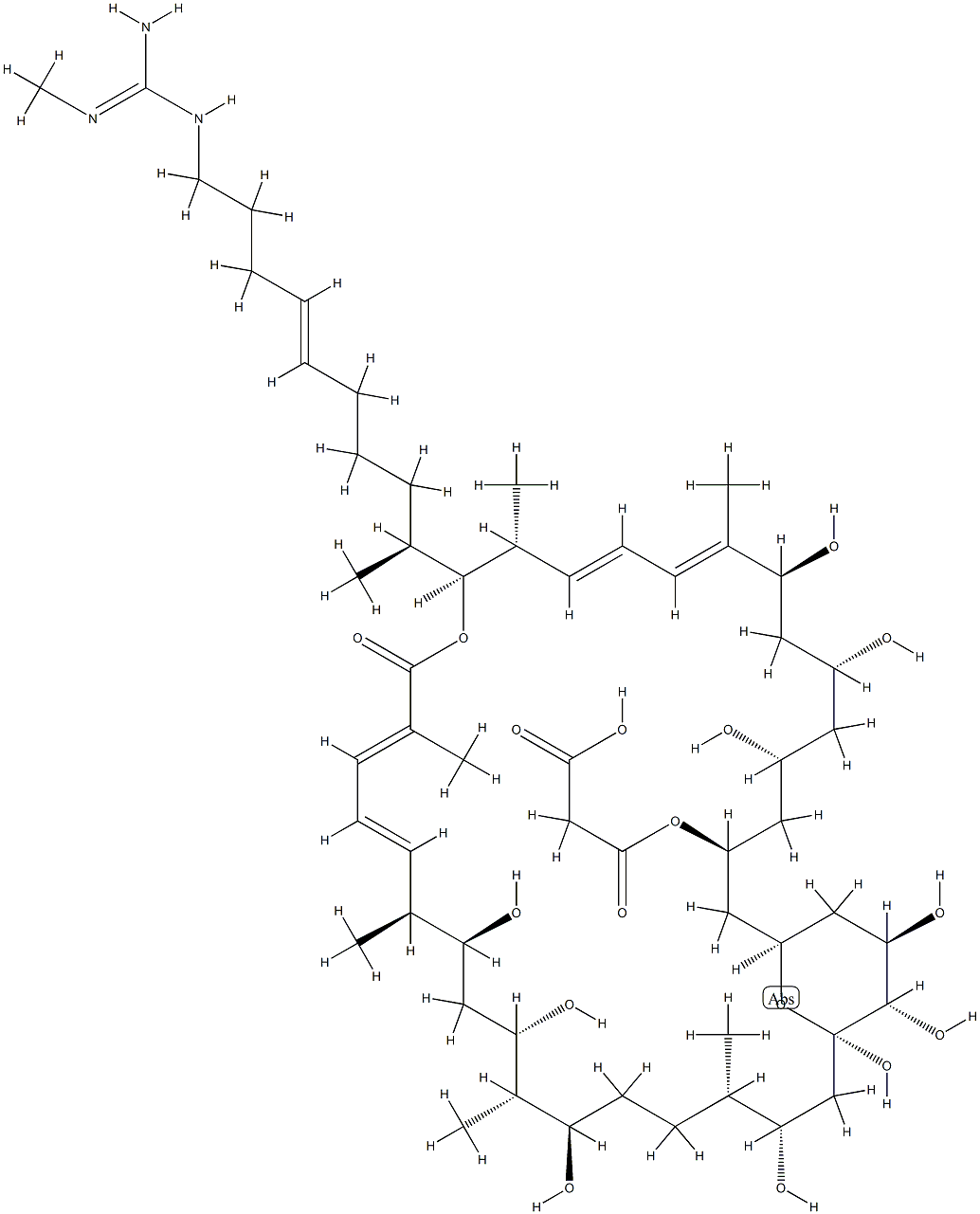 azalomycin F4 Struktur