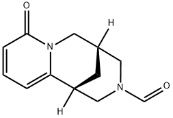[1R,(-)]-3-ホルミル-1,2,3,4,5,6-ヘキサヒドロ-1α,5α-メタノ-8H-ピリド[1,2-a][1,5]ジアゾシン-8-オン 化学構造式