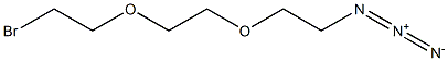 Bromo-PEG2-azide Structure