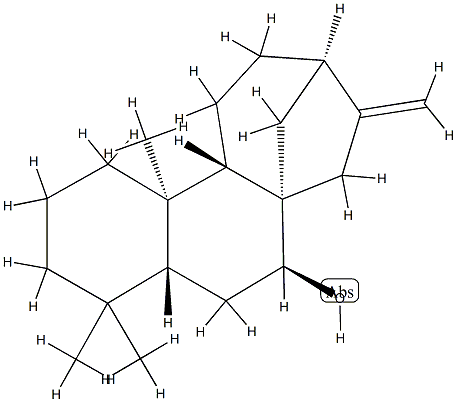 Kaur-16-en-7β-ol Struktur