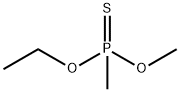 メチルチオホスホンサン－Ｏ－メチル－Ｏ－エチルエステル 化学構造式
