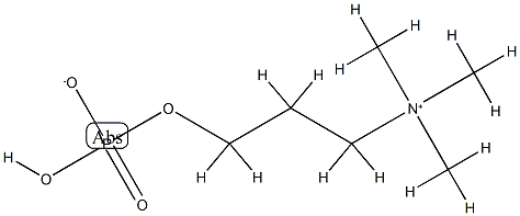 phosphorylhomocholine Structure