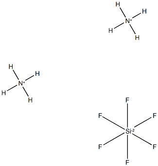 diazanium hexafluorosilicon Struktur