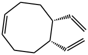 5α,6α-Diethenylcyclooctene,53264-72-5,结构式