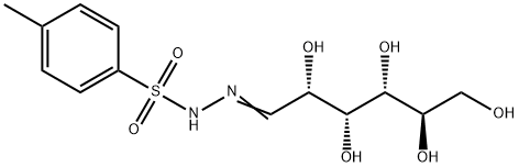 D-葡萄糖[(4-甲基苯基)磺酰基]腙, 5328-51-8, 结构式