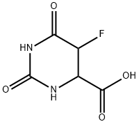 5-fluorodihydrooorotate 结构式