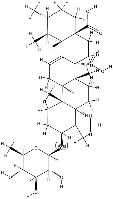 尚含鸡纳甙, 53516-73-7, 结构式