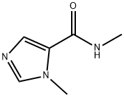 1H-Imidazole-5-carboxamide,N,1-dimethyl-(9CI) 结构式
