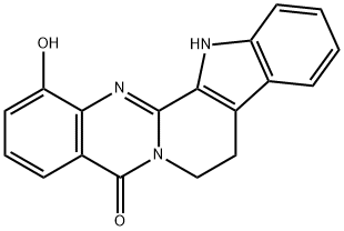 1-羟基吴茱萸次碱 结构式