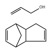 ジシクロペンタジエン?アリルアルコール共重合物 化学構造式