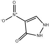 3H-Pyrazol-3-one,1,2-dihydro-4-nitro-(9CI) Struktur
