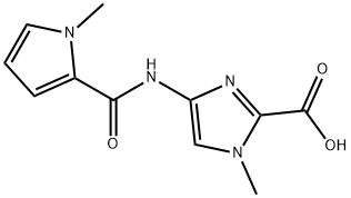 1H-Imidazole-2-carboxylicacid,1-methyl-4-[[(1-methyl-1H-pyrrol-2- Structure