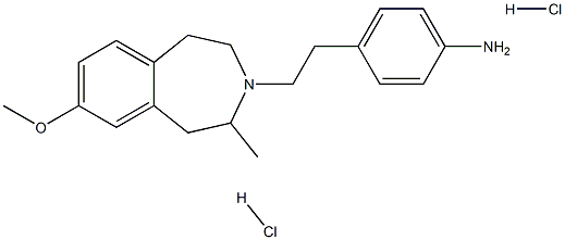 アニロパム塩酸塩 化学構造式