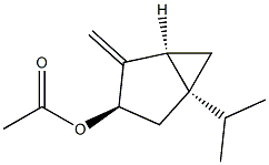 醋酸桧酯, 53833-85-5, 结构式