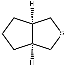 (3aα,6aα)-Hexahydro-1H-cyclopenta[c]thiophene Struktur