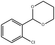 1,3-Dioxane,2-(2-chlorophenyl)-(9CI) Structure