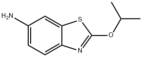 6-Benzothiazolamine,2-(1-methylethoxy)-(9CI) Structure
