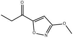 1-Propanone,1-(3-methoxy-5-isoxazolyl)-(9CI) Struktur
