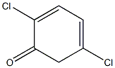 2,4-Cyclohexadien-1-one,2,5-dichloro-(9CI),542813-78-5,结构式