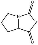 1H,3H-Pyrrolo[1,2-c]thiazole-1,3-dione,tetrahydro-(9CI) 化学構造式