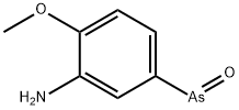 5-arsenoso-2-methoxy-aniline Structure