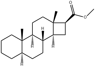 D-Nor-5α-androstane-16β-carboxylic acid methyl ester,54411-59-5,结构式