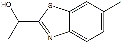 2-Benzothiazolemethanol,alpha,6-dimethyl-(9CI) 化学構造式