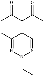 2,4-Pentanedione,3-(2-ethyl-2,5-dihydro-4-methyl-1,2,3-triazin-5-yl)-(9CI) Struktur