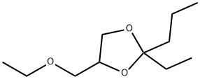 1,3-Dioxolane,4-(ethoxymethyl)-2-ethyl-2-propyl-(9CI)|