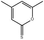 2H-Pyran-2-thione,4,6-dimethyl-(9CI) Structure