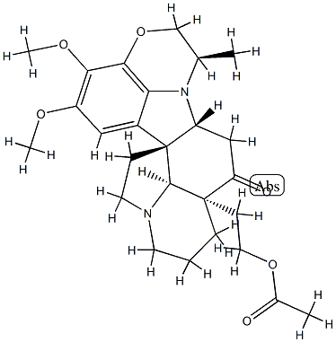 25-Acetyl-15,16-dimethoxy-22α-methyl-4,25-secoobscurinervan-4-one Structure