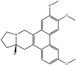 (13aS)-9,11,12,13,13aα,14-Hexahydro-3,6,7-trimethoxydibenzo[f,h]pyrrolo[1,2-b]isoquinoline Structure