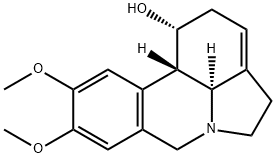 3,12-ジデヒドロ-9,10-ジメトキシガランタン-1α-オール 化学構造式