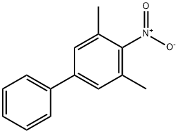 3,5-ジメチル-4′-ニトロビフェニル 化学構造式