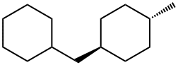 (1α,4β)-4-Methyl-1-(cyclohexylmethyl)cyclohexane Structure