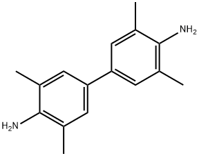 3,3',5,5'-四甲基联苯胺,54827-17-7,结构式