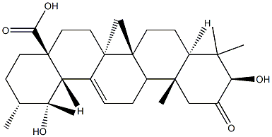 2-氧代坡模醇酸,54963-52-9,结构式