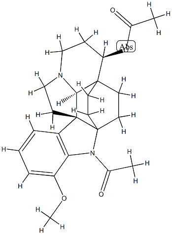 1-Acetyl-17-methoxyaspidofractinin-6β-ol acetate|