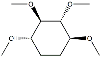1α,2β,3α,4β-Tetramethoxycyclohexane Struktur
