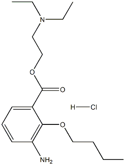 Metabutoxycaine hydrochloride,550-01-6,结构式